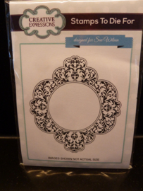 Rubber stamp Frame-  UMS687