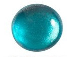 Cabochon ®ParPuca®Beads- Ice slushy Blue Curacao 25mm