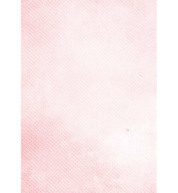 Achergrondpapier A4- white circles in pink