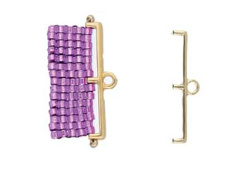 Topolia III-Delica Ending 24K gold Plate