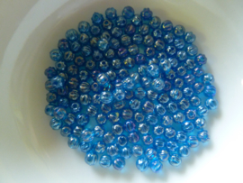 Melon round bead - S1C60080  Capri Blue