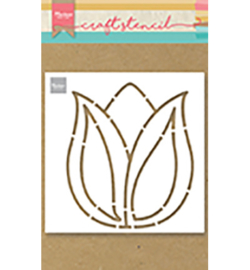 Craft stencil - Tulip - PS*)^)