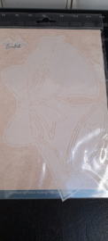 Card deco stencil - Bells