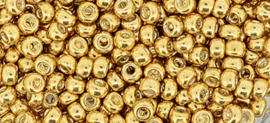 Miyuki 11-9660-125 Metallic gold. 2,2mm