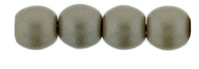 Rond beads 4mm- Powdery Taupe