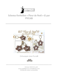 Patroon ''fleur Noel'' ®ParPuca®