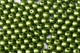 Round beads - 25034  Pastel Olivine