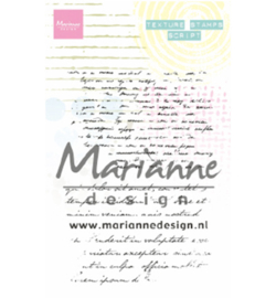 Clear Stamp- Teksten Marianne Design