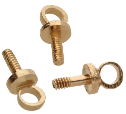 Screw Pegs   Gold Plate