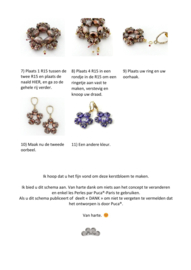 Patroon ''fleur Noel'' ®ParPuca®