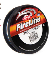 Fire line 6LB Crystal - 125 YD