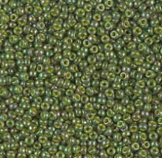 Miyuki 11-1897 Opaque Golden Olivine  Luster