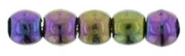 Round beads- 21495JT    Iris Purple