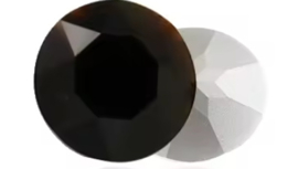 A-Kwaliteit Glas cabochon 27mm- Jet