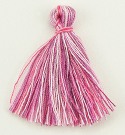 Tassels -Roze gemeleerd