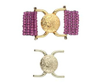 Souda Ii-11/0 Mag Clasp Ant. BrassPlate