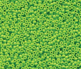 Miyuki 11-4471 Duracoat Opaque Dyed Neon Green