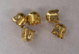 Eindkap 7mm goldfarbe
