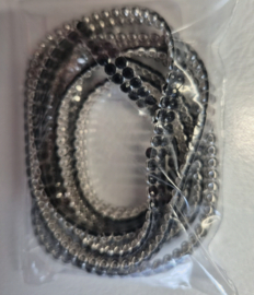Swarovski mesh - Zwart