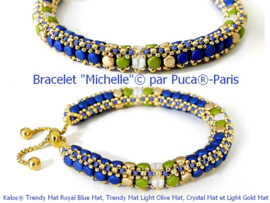Patroon Michelle ®ParPuca® beads