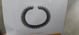 Pakket Mino Collier  Noir-Argent