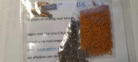 Pakket  Peyote Armband met Zigzag techniek- kleur zie foto 2