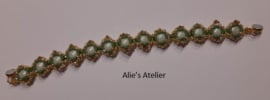 Patroon Bracelet "Miss Jade"®ParPuca®Beads
