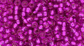 Miyuki 11-9660-855 Fuchsia silverlined 2,2mm