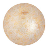 Cabochon 18mm ®Par Puca® - Opaque Ivory Spotted