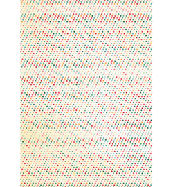 Achergrondpapier A4- colored dots