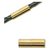 magnetische sluiting 6,2mm veguld