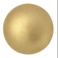 Cabochon 14mm ®ParPuca® Light Gold mat 