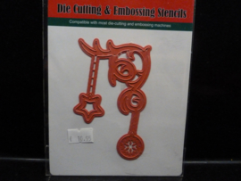 Die Cutting Xmas Flourish -ctd17067