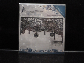 Snowflake Swirl Edge   add10125