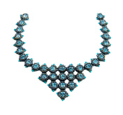 Kit ''SAKURA'' Aqua Bohemica-Turquoise- Argent
