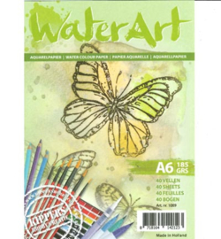 Waterart Aquarelpapier A6