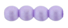 ronde kralen 4mm- 29308AL Powdery Pastel Purple