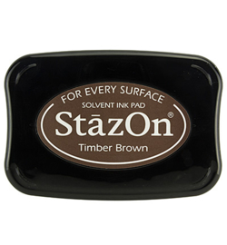 Stazon stempel inkt- Timber Brown