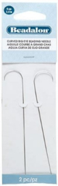 CURVED BIG EYE NEEDLE (2) FLEXIBLE 3.5(12.7MM)