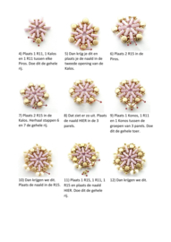 Patroon Bouchon"Orchidee" ®ParPuca®Beads - Flesstopper