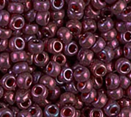 Miyuki 11-313 Cranberry Gold luster