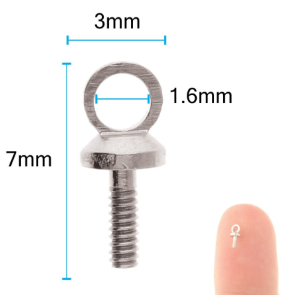 Screw Pegs   Gold Plate