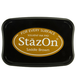 Stazon stempel inkt- Saddle Brown