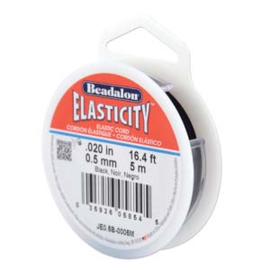 Elastiek 0,5mm Transparant 5mtr