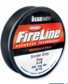 Fire line 8lb Smoke Grey 50YD
