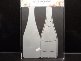 Dutch Doobadoo stencil -Fles