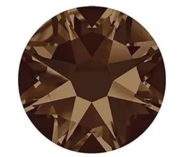 A-Kwaliteit Glas cabochon 27mm- Smoked Topaz