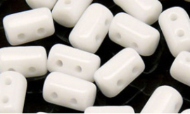 Rulla Beads Opaque White -03000