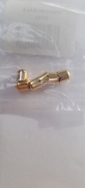 Eindkap goudkleur 7x7mm