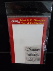 Clear stamp Crealies-CLTZD21